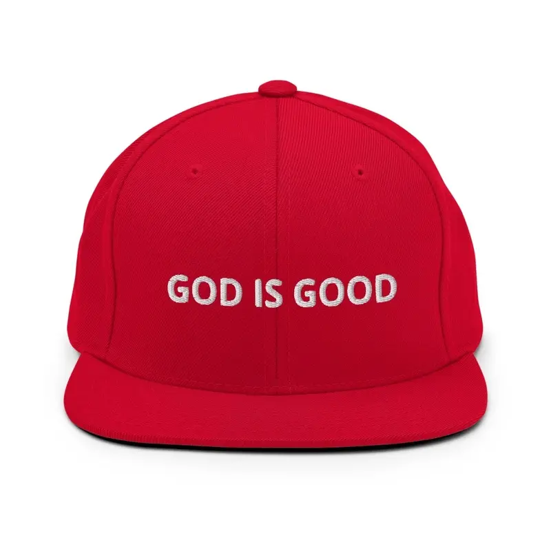 GOD IS GOOD Snap Back